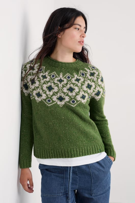 johanna fair isle jumper
