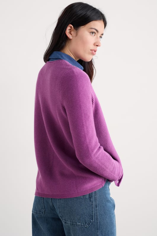 beslutsfattare bomull cardigan
