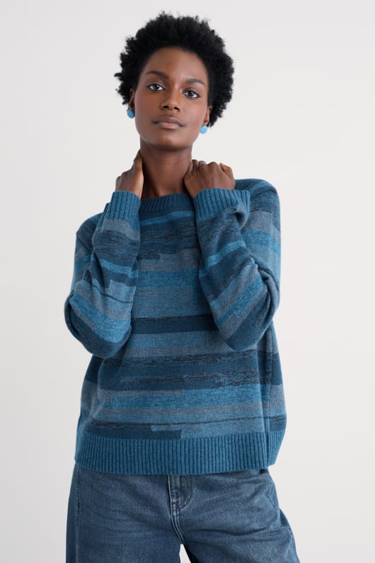 stranden docka stickad jumper