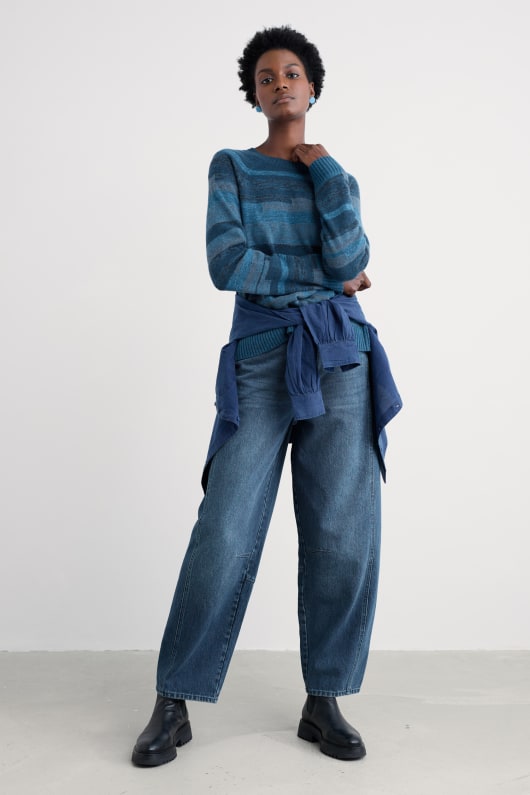 stranden docka stickad jumper