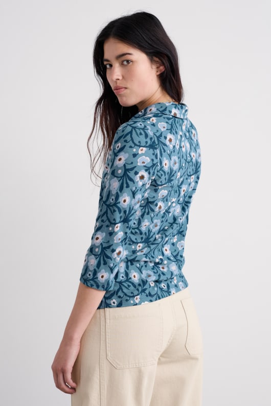 wavecrest shirt i ekologisk bomull jersey