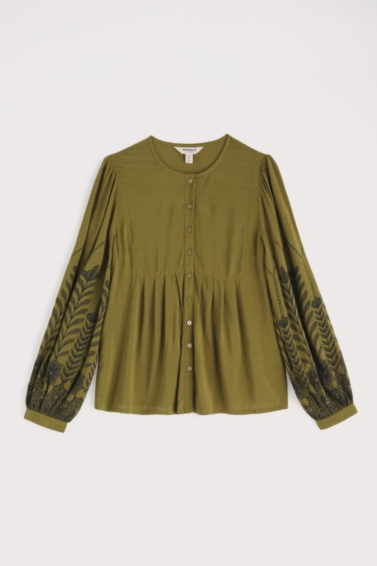 hög skogen blouson sleeve shirt