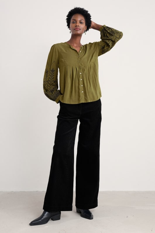 hög skogen blouson sleeve shirt