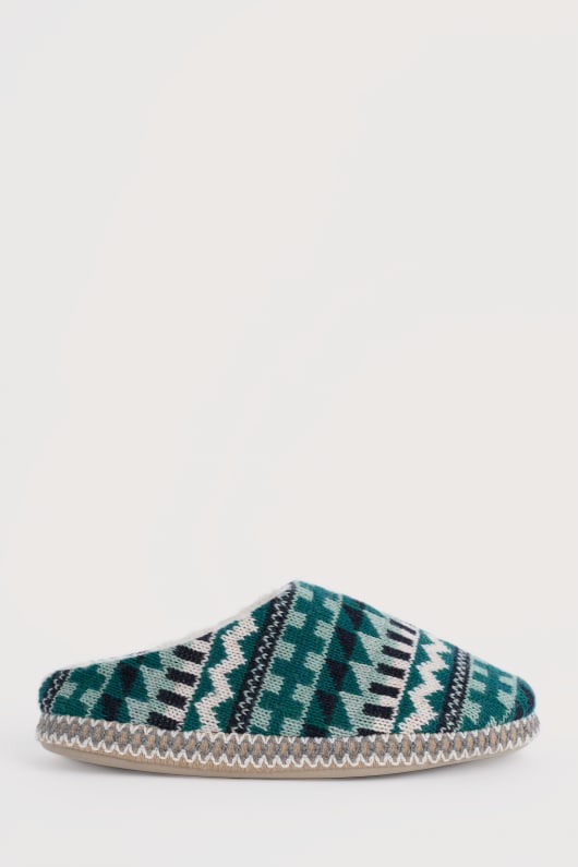 starry eyed fair isle toffel