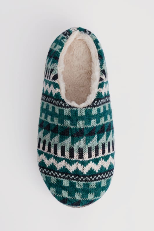 starry eyed fair isle toffel