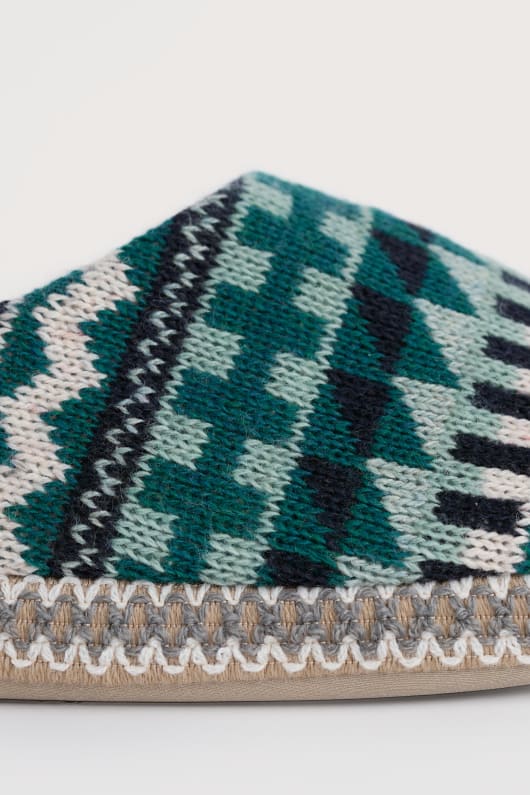starry eyed fair isle toffel