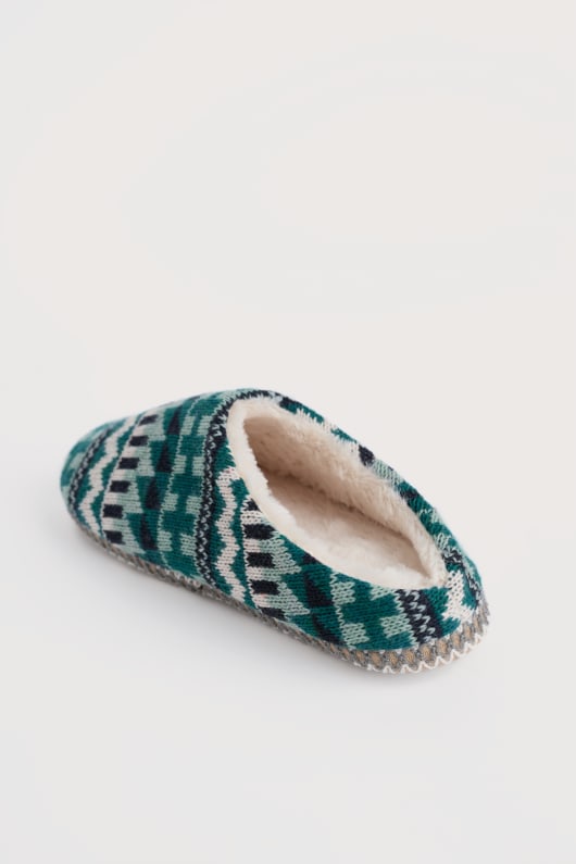 starry eyed fair isle toffel