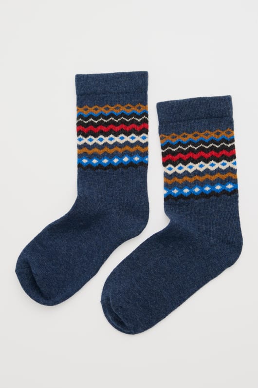 women s fair isle strumpor