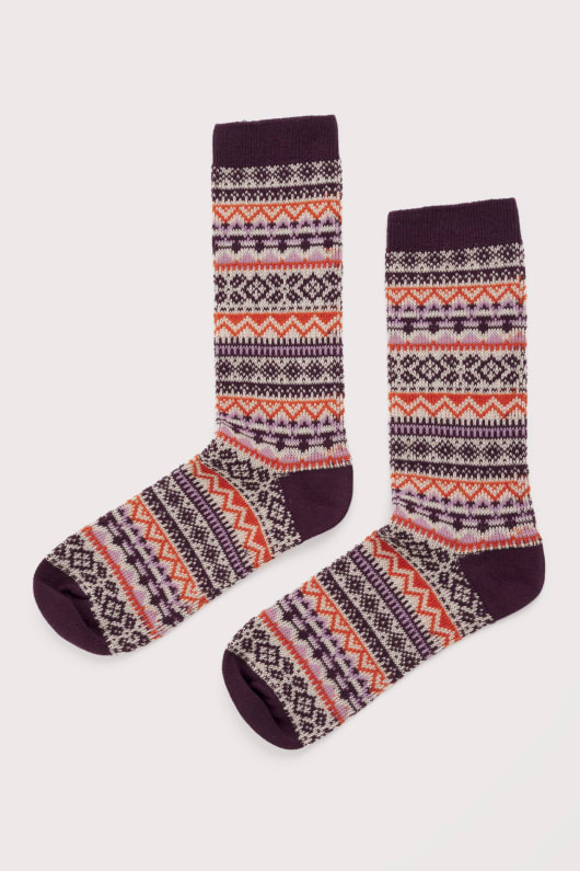 fair isle jäkla bra strumpor