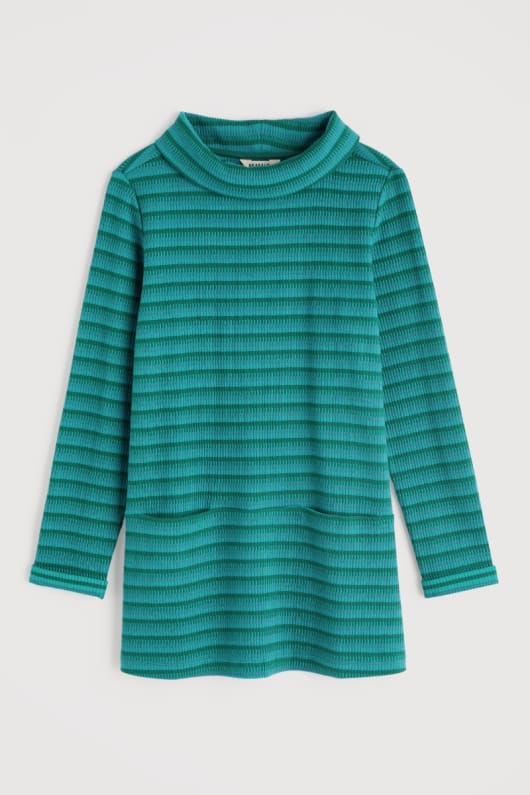 mawgan porth jacquard jersey tunika