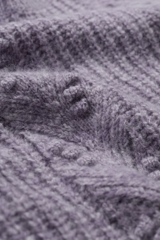 sand thistle mohair-blandning vest