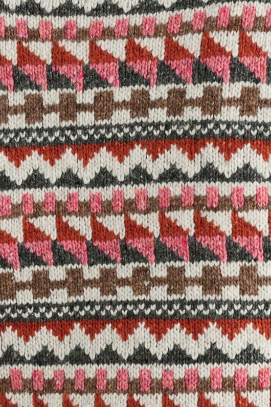 dawson plocka fair isle väst
