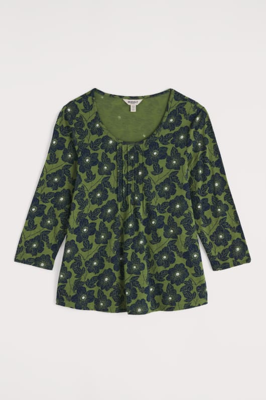 penhollow topp i ekologisk bomull jersey