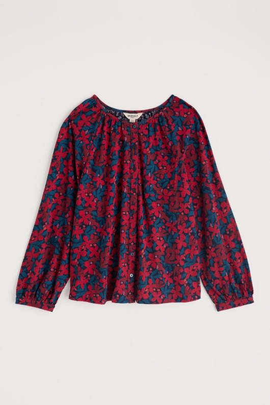 malva-knappen genom jersey top