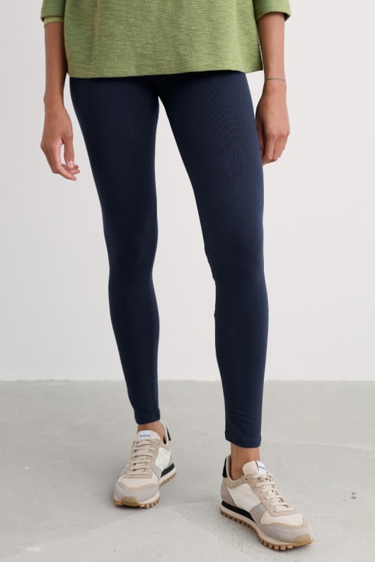 havet dans gots-certifierad ekologisk bomull leggings