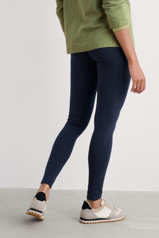 havet dans gots-certifierad ekologisk bomull leggings