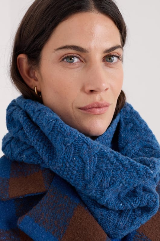 handweaver kabel-sticka snood